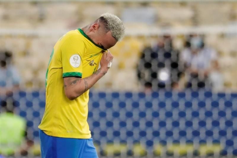 Neymar, una buena Copa América que acaba entre lágrimas