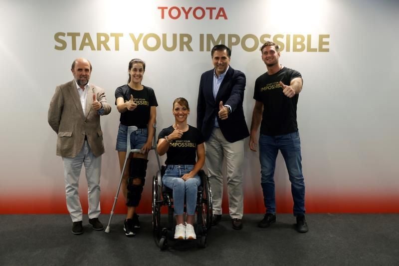 Toyota anima a sus embajadores olímpicos españoles a las puertas de Tokio