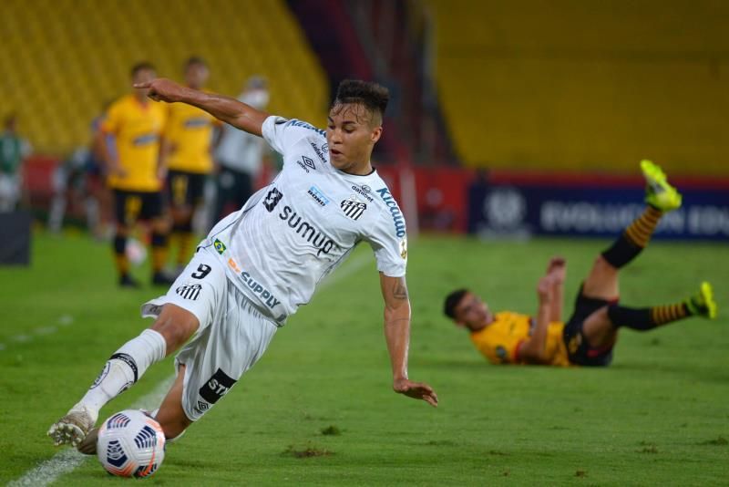 El Santos recupera a la joven promesa Kaio Jorge para la Copa Sudamericana