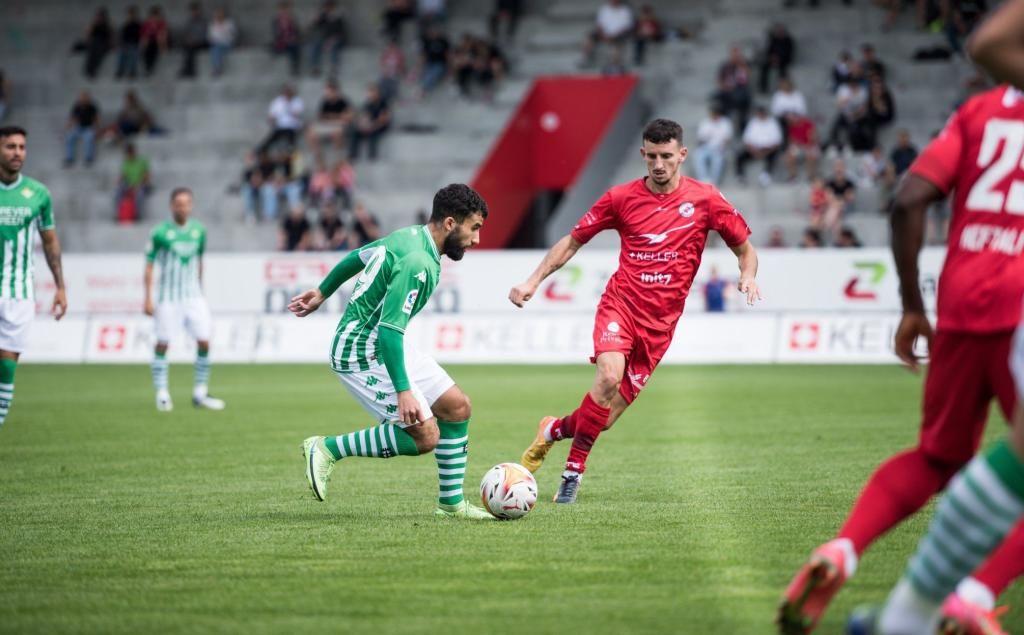 FC Winterthur 0-4 Real Betis: Triunfo claro con detalles para la esperanza