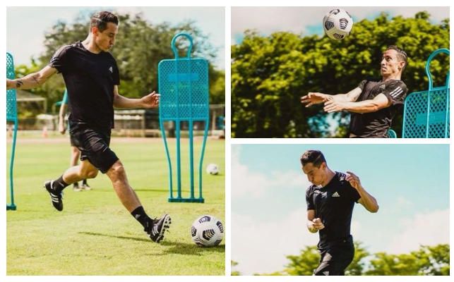 Andrés Guardado se pone a punto