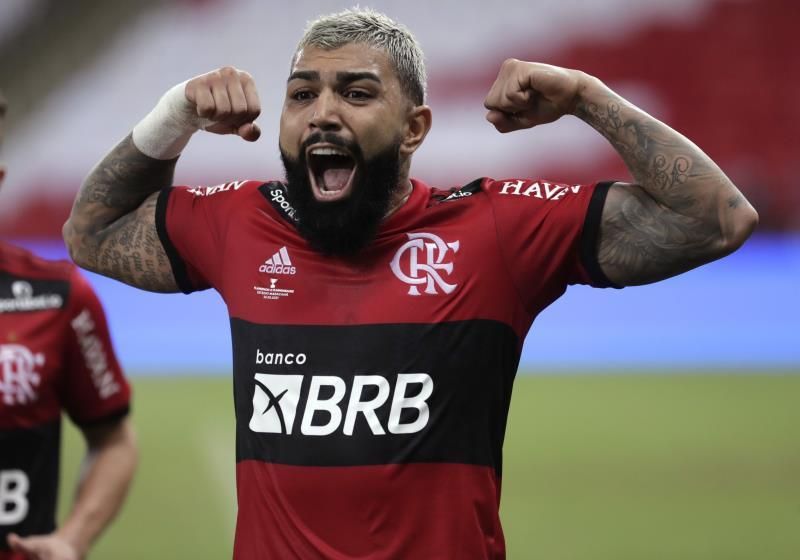 'Gabigol' aporta un triplete y el Flamengo vapulea al Bahía