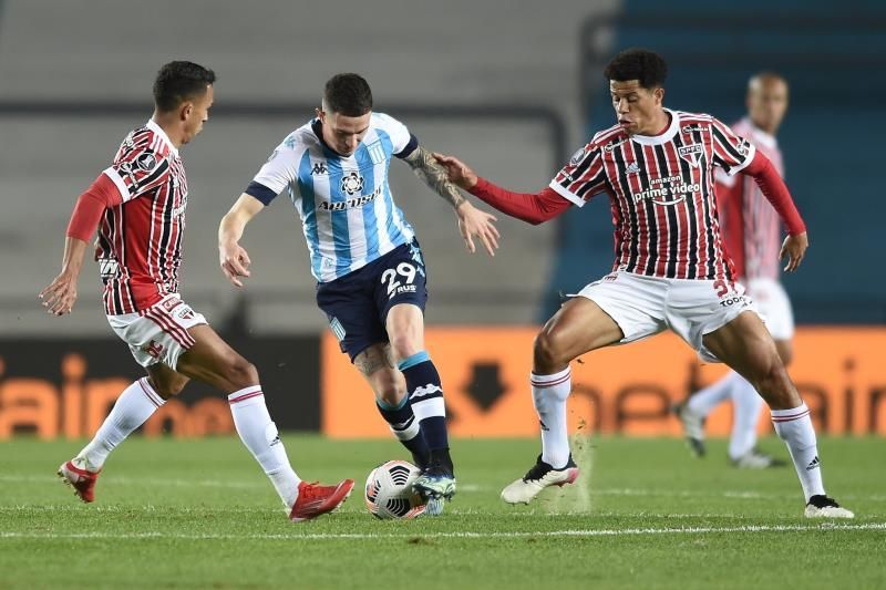 1-3. Sao Paulo elimina a Racing y espera por Universidad Católica o Palmeiras