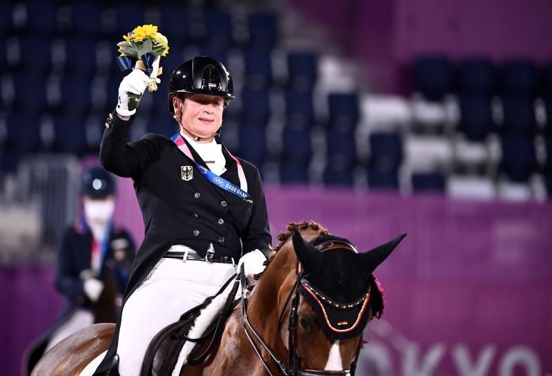 La alemana Isabell Werth logra su séptimo título olímpico en doma