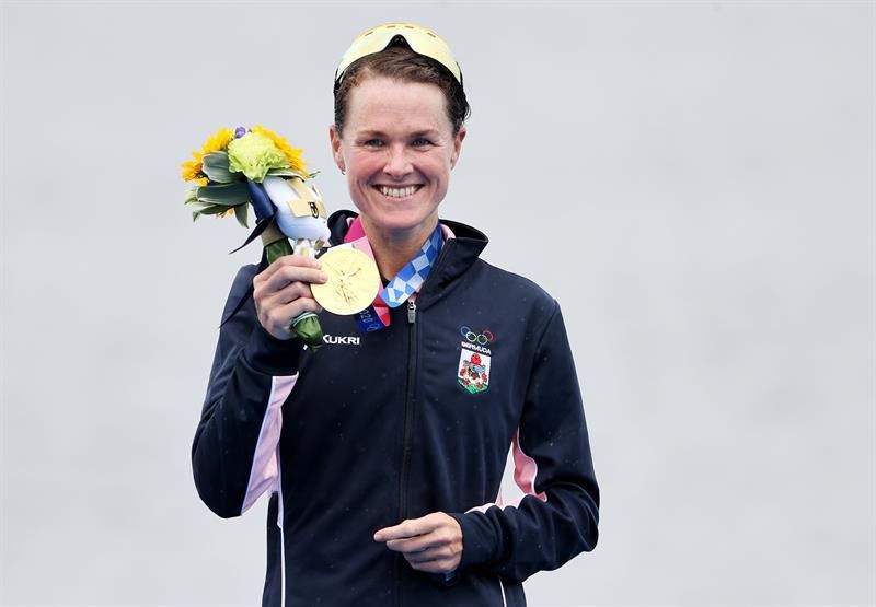 Flora Duffy, nueva campeona olímpica de triatlón; Casillas, 31ª