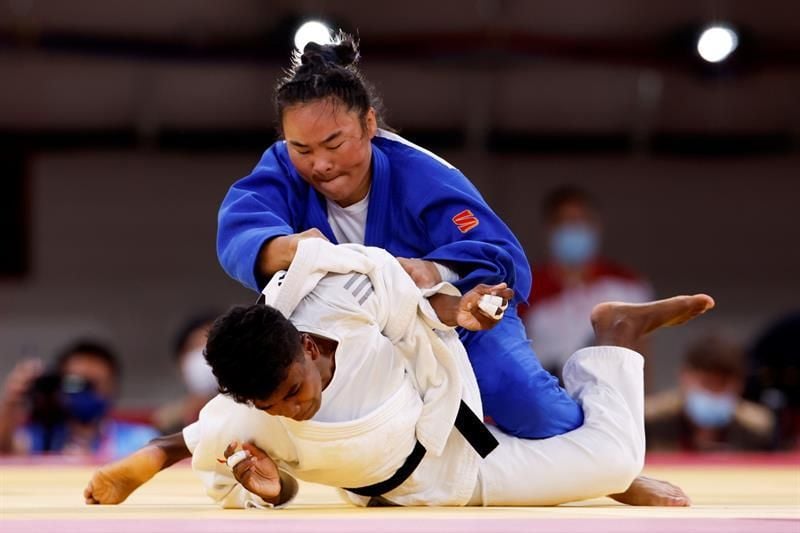La judoca mexicana Prisca Alcaraz cayó en la primera ronda en Tokio