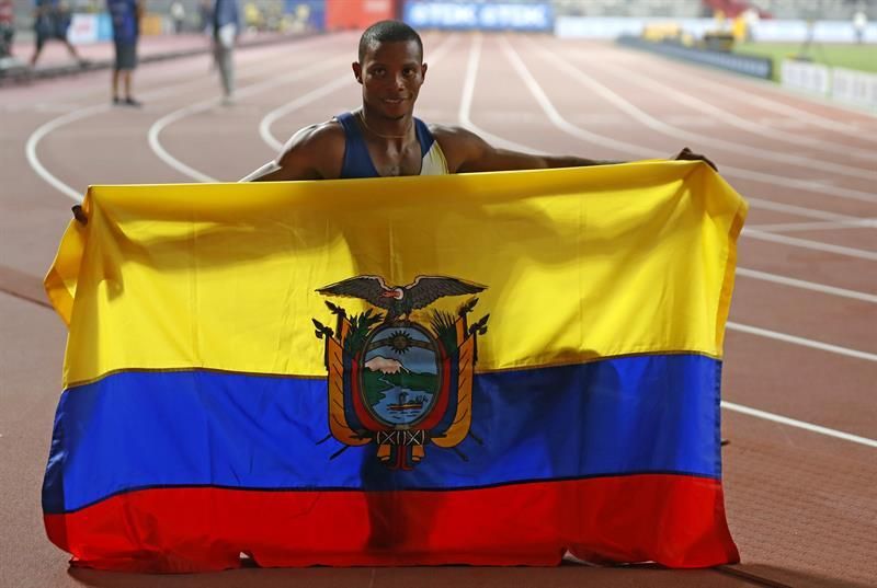 El TAS ratifica la suspensión del atleta ecuatoriano Alex Quiñónez