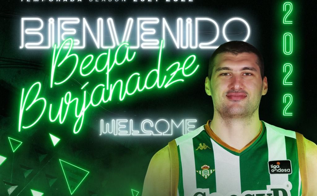 OFICIAL: Beqa Burjanadze regresa al Betis Basket
