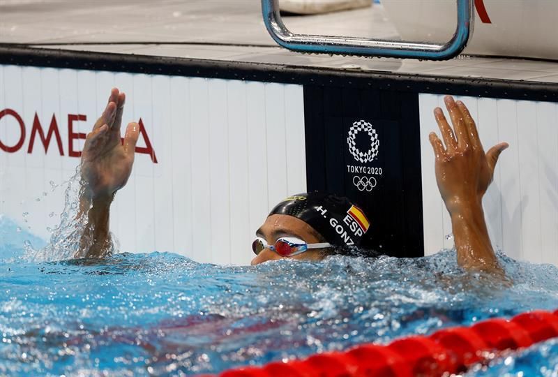Hugo González, fuera de la final de los 200 estilos