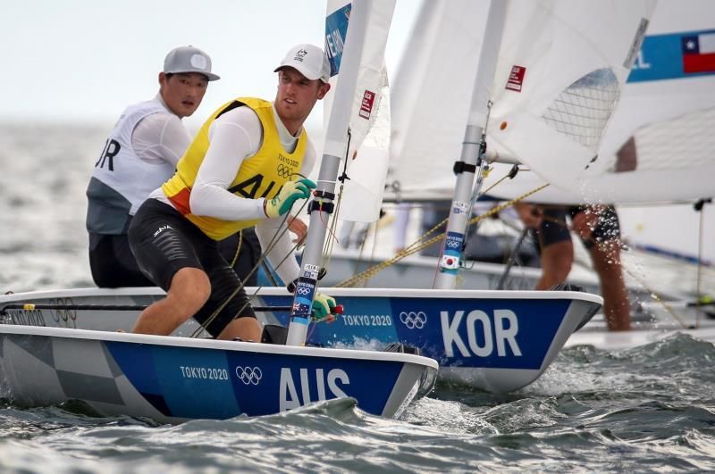 El australiano Matt Wearn (Láser) se asegura el oro a falta de la Medal Race