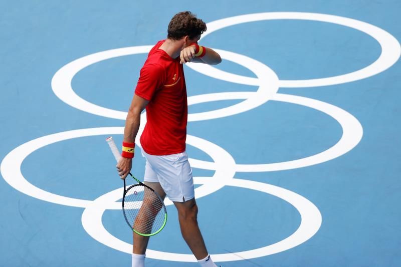 Carreño jugará por el bronce con Djokovic, que se despide del Golden Slam