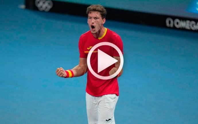 Carreño, en "una nube", acaba con los dos mejores