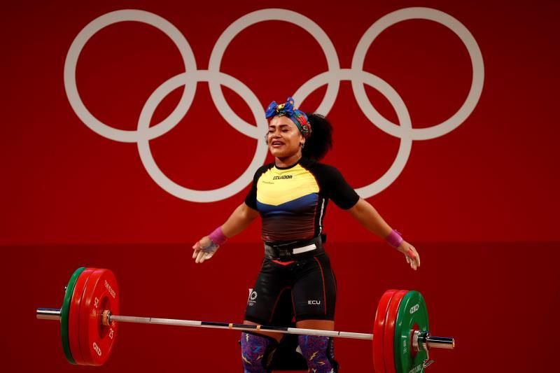 La ecuatoriana Neisi Dajomes se cuelga el oro y entra en la historia olímpica