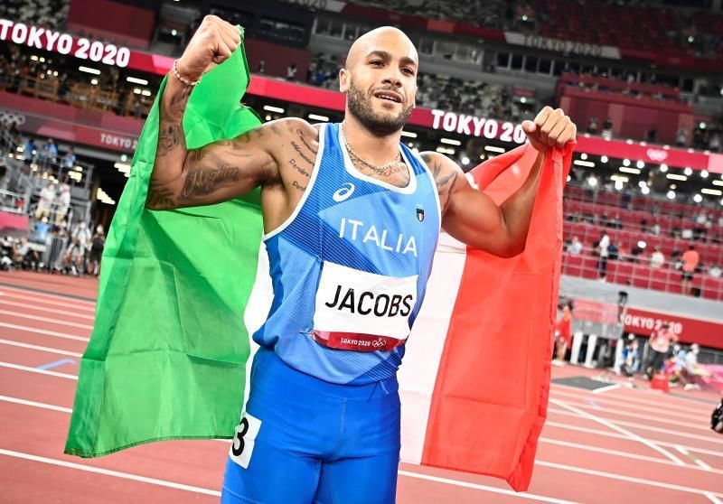 Un italiano, Lamont Jacobs, nuevo rey de los 100 metros