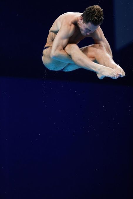 Nicolás García Boissier es reserva para la semifinal de trampolín 3 metros
