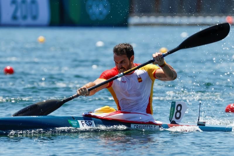 El K4 español calienta con un pase directo a semifinales con récord olímpico