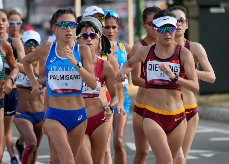 Palmisano nuevo oro para Italia en 20 km marcha, Sandra Arenas plata