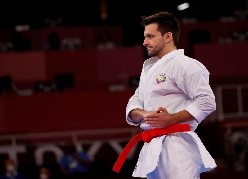 El venezolano Antonio Díaz disputará la medalla de bronce en katas