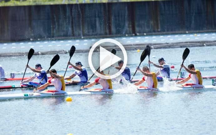 El K4 500 liderado por Craviotto es de... ¡Plata!