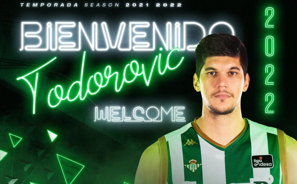 Marko Todorovic, nuevo pívot para el Real Betis