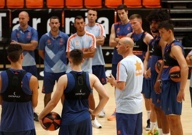 El Valencia Basket arranca la pretemporada sin los olímpicos
