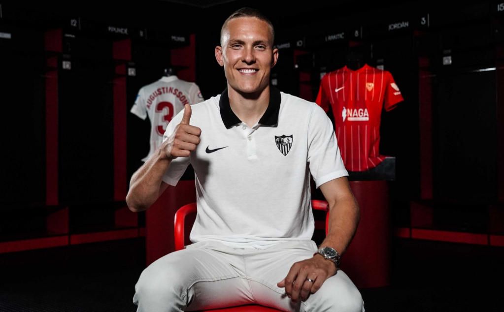 Augustinsson vio un Sevilla FC - Espanyol en 2015: "El estadio y la afición me impresionaron mucho"