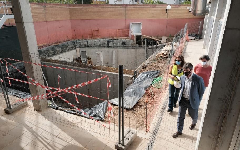 El IMD mejora la piscina del Tiro de Línea