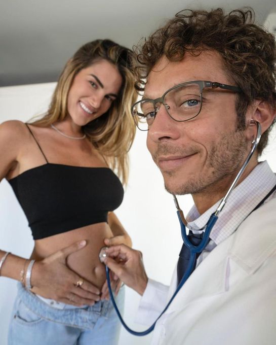 'El Doctor' Rossi anuncia que será padre de una niña