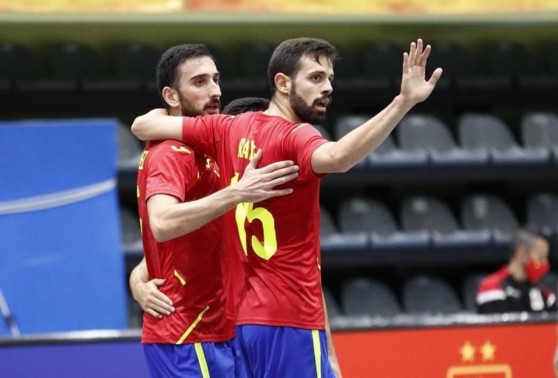 1-0. España repite victoria ante Uzbekistán con Eric Pérez titular