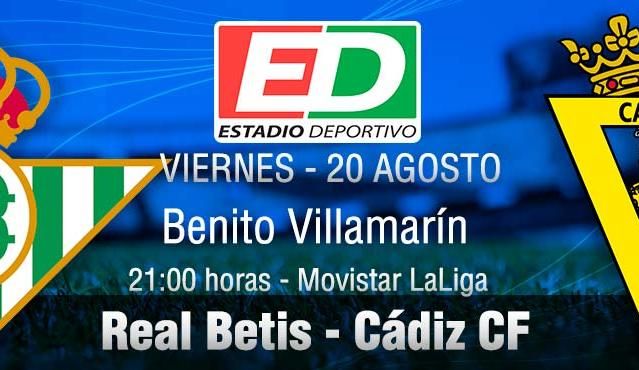 Real Betis-Cádiz CF: Heliópolis se viste de fiesta