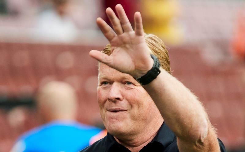 Koeman cumple un año en el banquillo del Barcelona