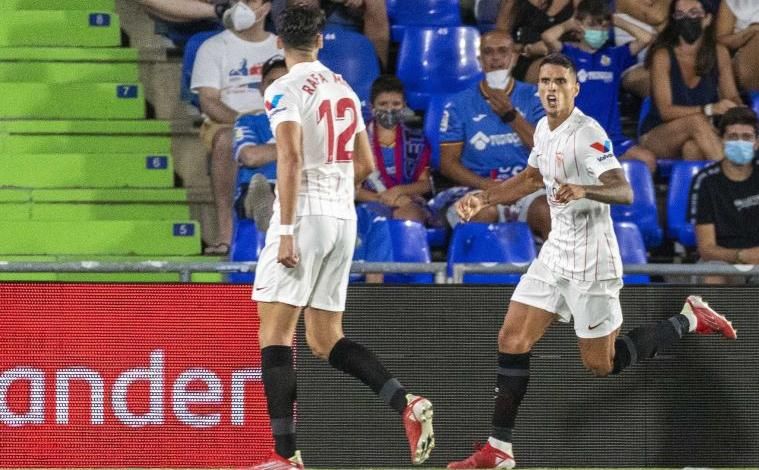 Getafe CF 0-1 Sevilla FC: Lamela cae de pie y da el liderato en un duelo para muy futboleros