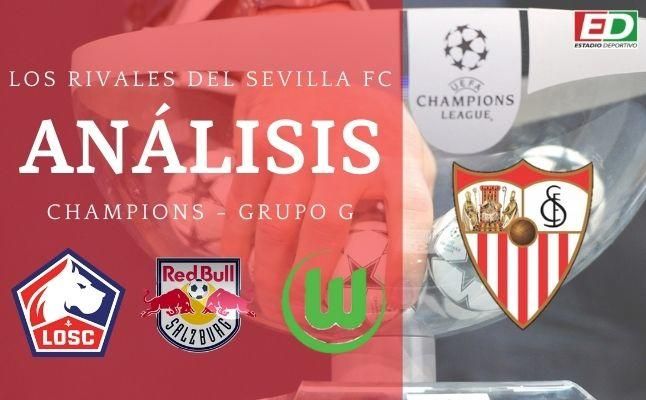 Lille, Salzburgo y Wolfsburgo: análisis de los rivales del Sevilla en Champions