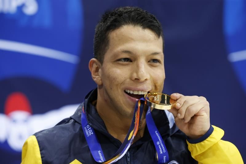 Nelson Crispin estrena el medallero de Colombia con un oro y récord mundial