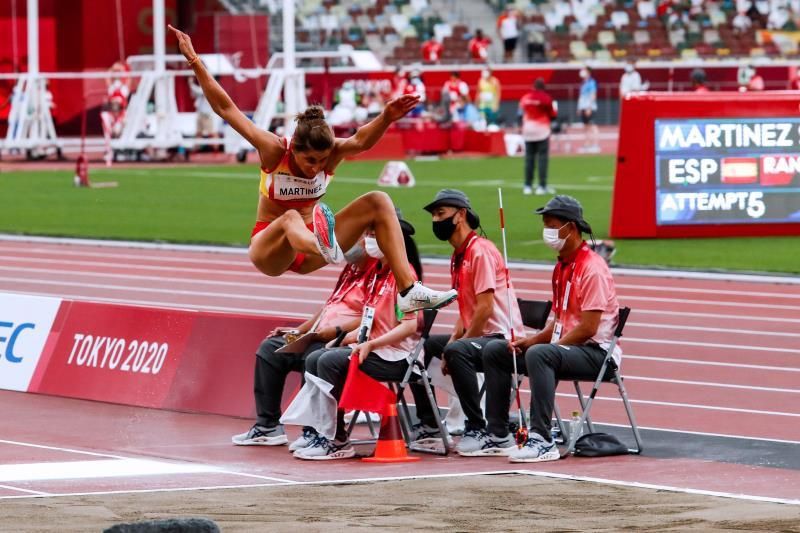 Sara Martínez salta en Tokio hasta la plata