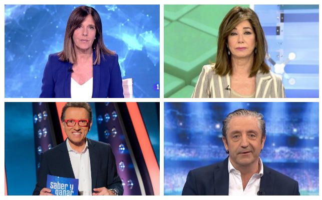 De Ana Blanco a Jordi Hurtado pasando por Ana Rosa o Pedrerol, ¿Quién dejará la televisión primero?