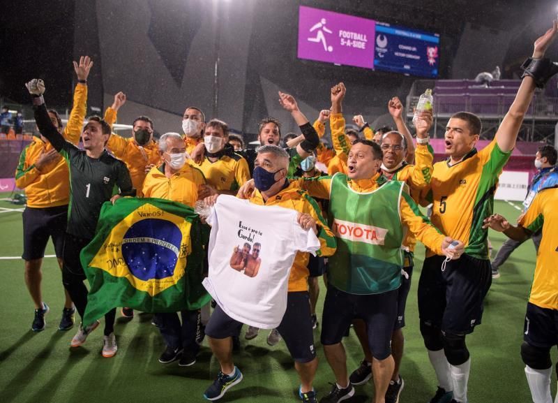 Brasil revalida por quinta vez su dominio en el fútbol 5 para ciegos