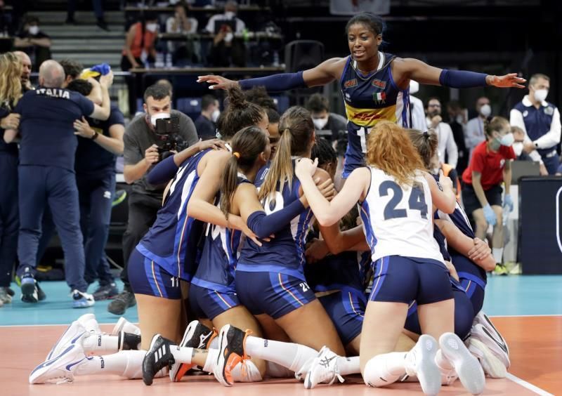 Italia logra ante Serbia su tercer título europeo