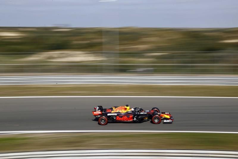 Verstappen delante de los Mercedes en el último libre de Zandvoort