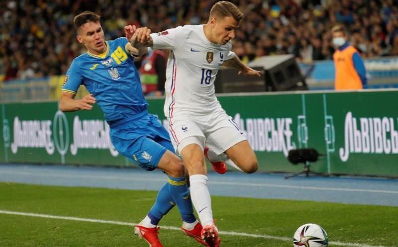 1-1. Francia encadena otro empate ante Ucrania pero afianza su primer puesto