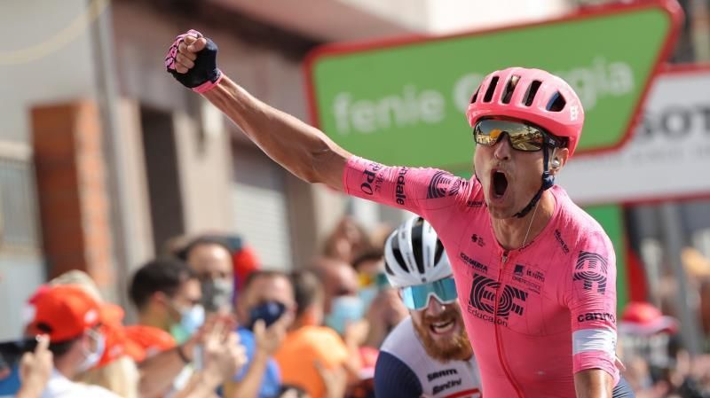El danés Magnus Cort Nielsen designado corredor más combativo de la Vuelta'21