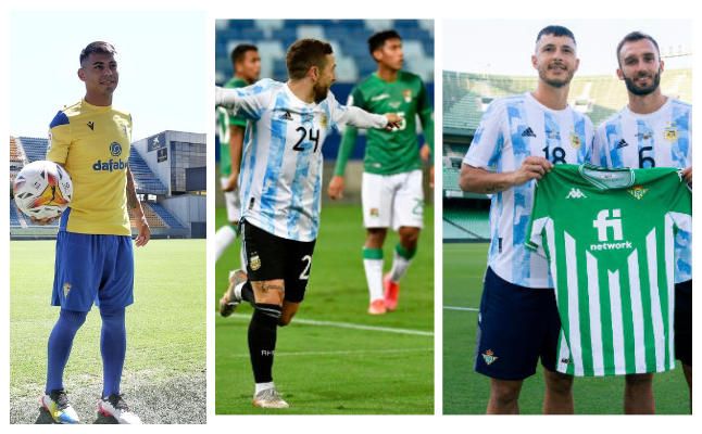 Cádiz, Sevilla y Betis, entre los equipos de LaLiga con más jugadores latinoamericanos