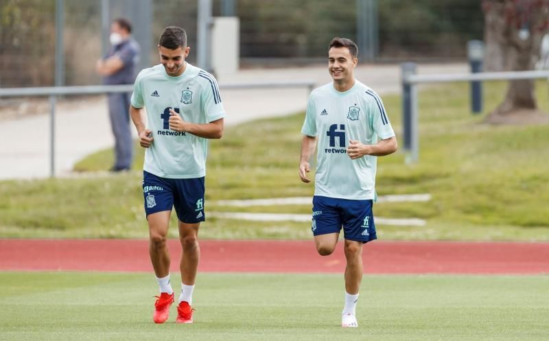 Reguilón se suma a los entrenamientos y Laporte evoluciona bien