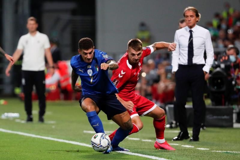 5-0. Italia golea, alarga su racha y se acerca a Catar