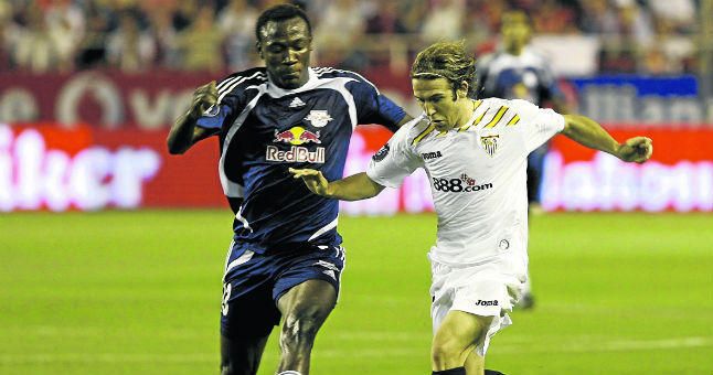Capel, Adriano, Kanouté... Buenos recuerdos del Sevilla en los precedentes ante el RB Salzburgo