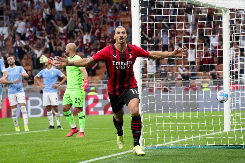Leao e Ibrahimovic mantienen el pleno del Milan