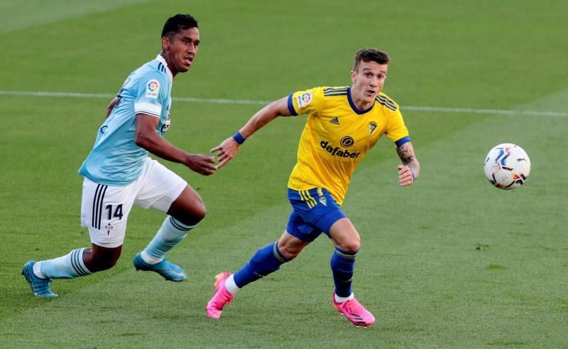 El Cádiz, que puede caer hoy al descenso, mira ya a Balaídos con la estadística en contra