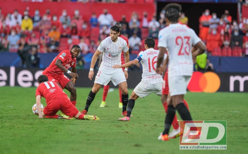 Sevilla FC 1-1 RB Salzburgo: Salva un punto entre el despropósito defensivo y la locura