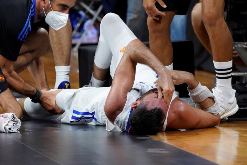 El Real Madrid ofrece un alentador parte médico sobre Rudy Fernández