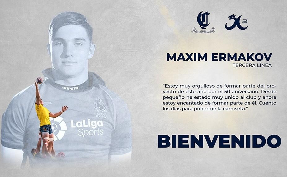 El sub 18 español Maxim Ermakov se enrola en el Ciencias tras un año en Francia